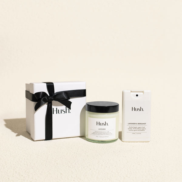 Candle & Sanitiser Gift Bundle