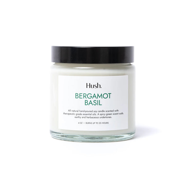 Bergamot Basil Essential Oil Candle